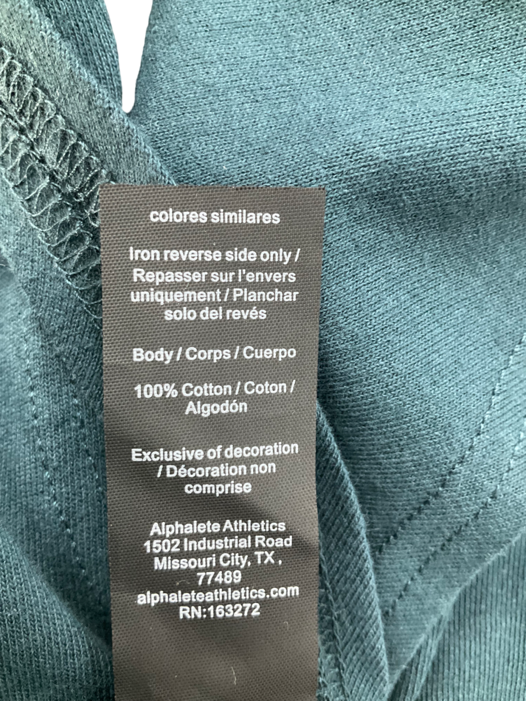 Alphalete Green Logo Stringer Vest UK L