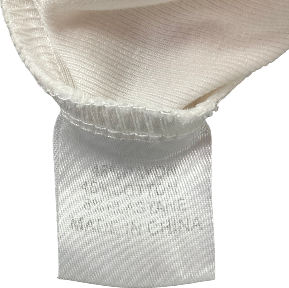 White Fox Give Me The Details Long Sleeve Top White UK XL