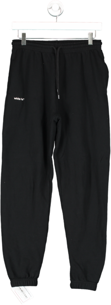 White Fox Black Not An Issue Sweatpants UK S