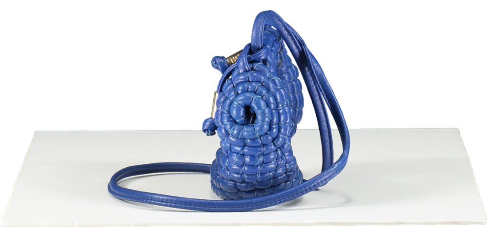 Tory Burch Blue Mini Luna Aqua One Size