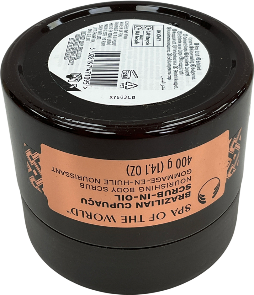 The Body Shop Spa Of The World™ Brazilian Cupuaçu Scrub-in-oil Body Scrub 400g