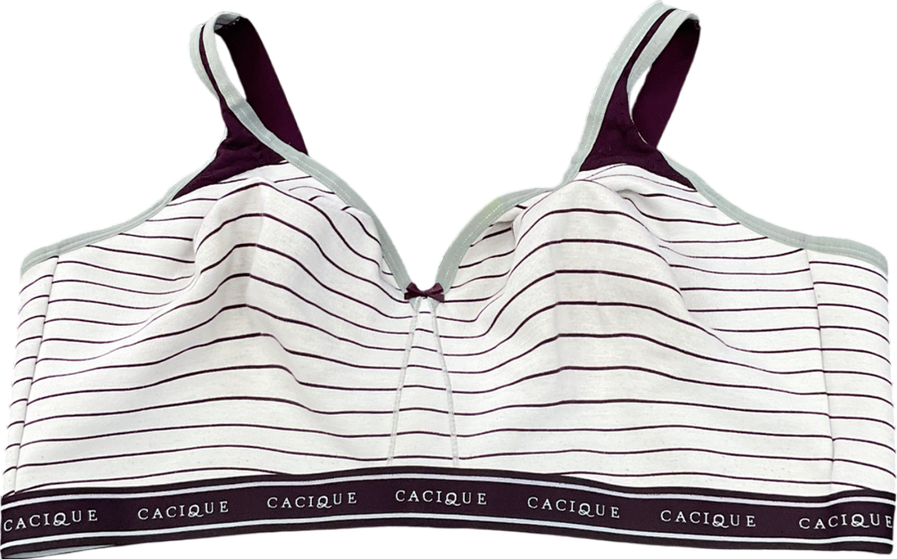 Cacique Grey Unlined Full Coverage No-wire Bra UK 48DD