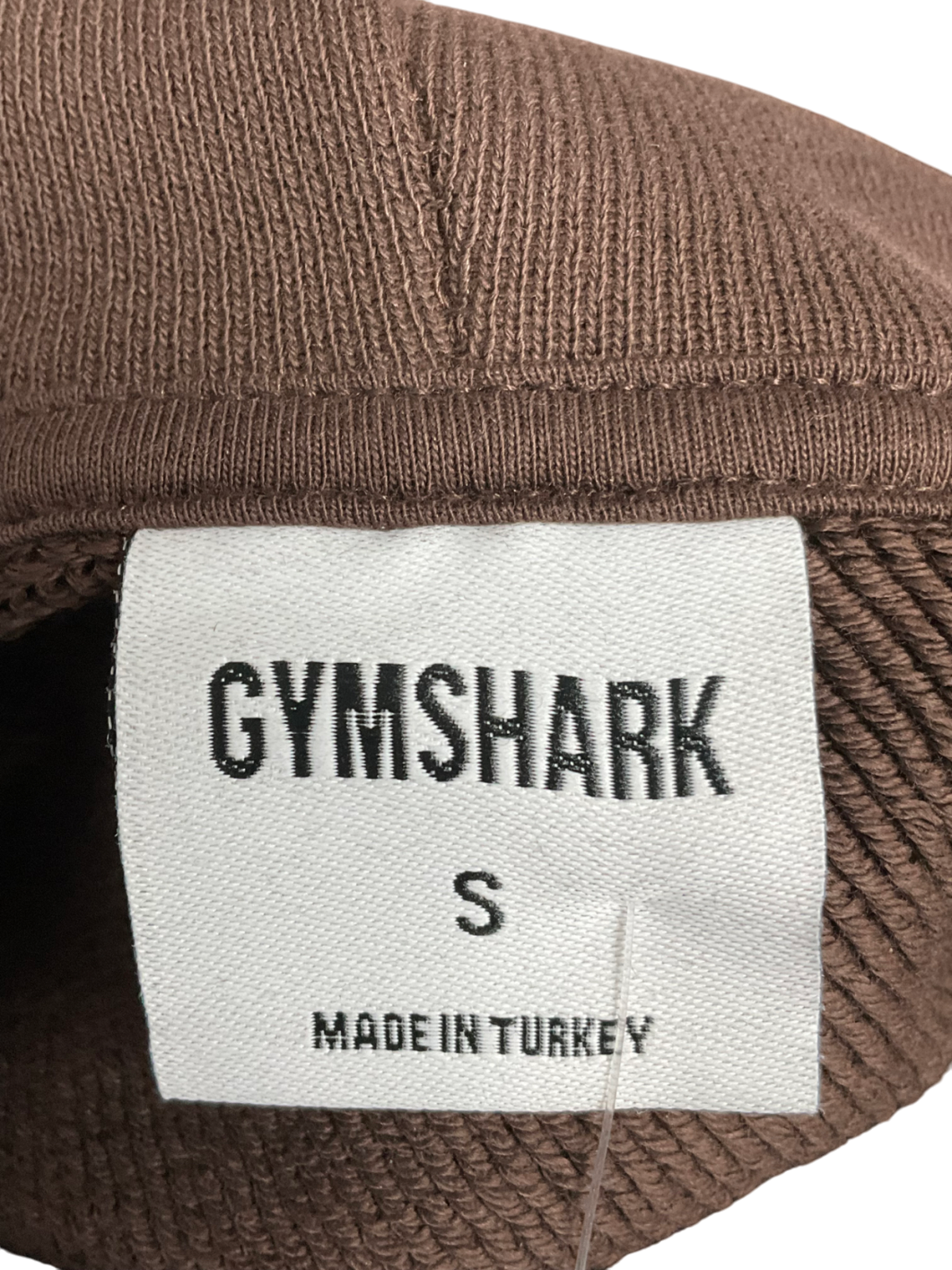 gymshark Brown Phys Ed Graphic Hoodie UK S