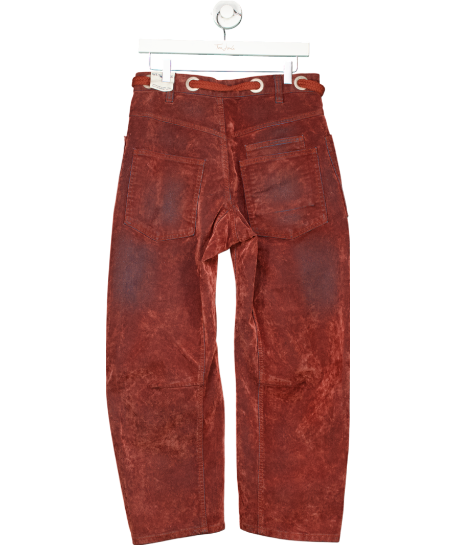 We The Free Red Moxie Pull-on Barrel Jeans W26