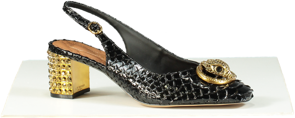 Kurt Geiger chelsea block slingback heel UK 6