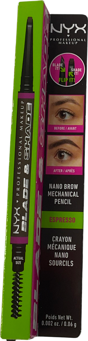 NYX Nano Brow Pencil Espresso 0.06