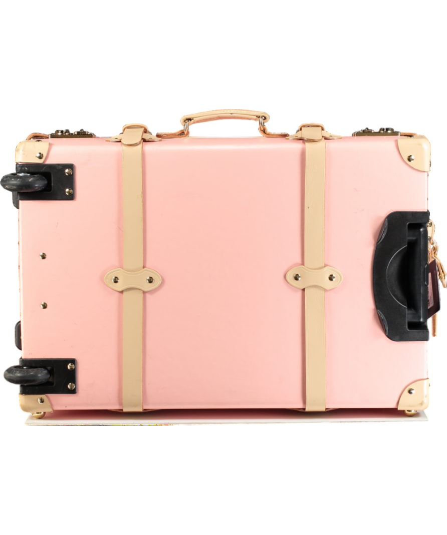 Steamline Luggage Pink The Correspondent Stowaway Suitcase