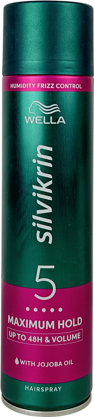 Wella Silvikrin Maximum Hold Hairspray 400ml