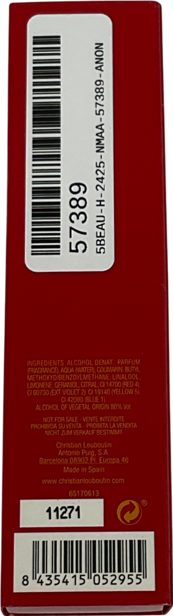 Christian Louboutin Loubiluna Eau De Parfum Loubiluna 4ml