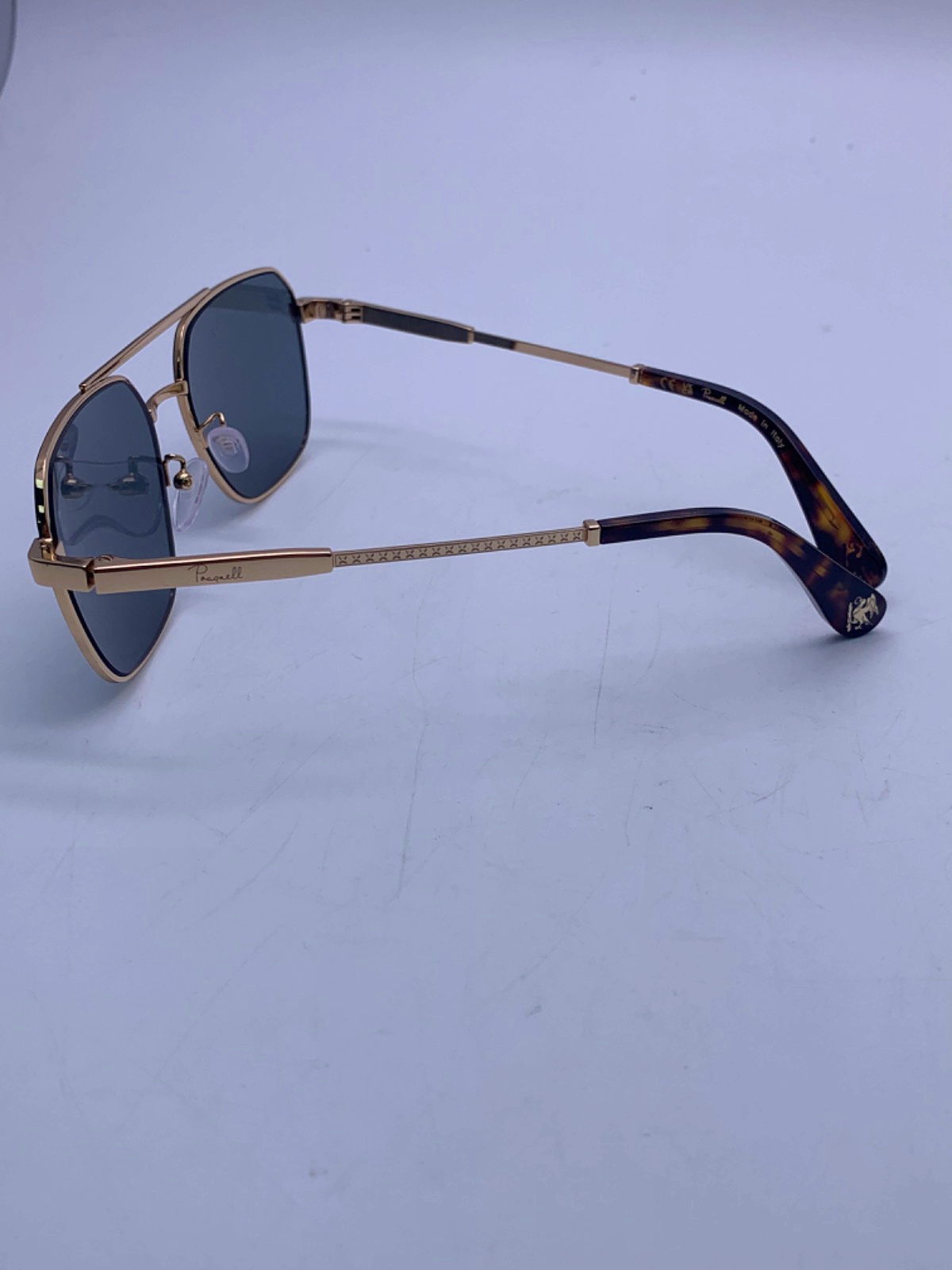 Pragnell Gold Aviator Sunglasses