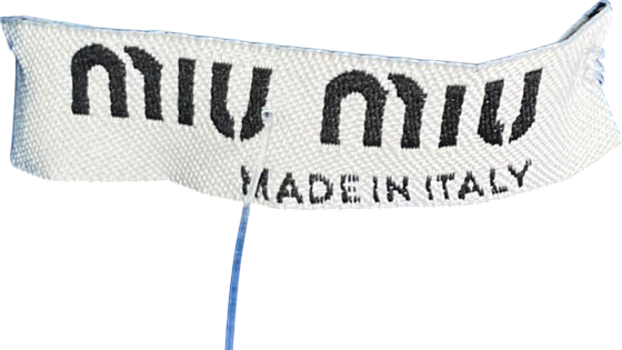 Miu Miu Elastic Waist Vibrant Blue Mini Dress UK M