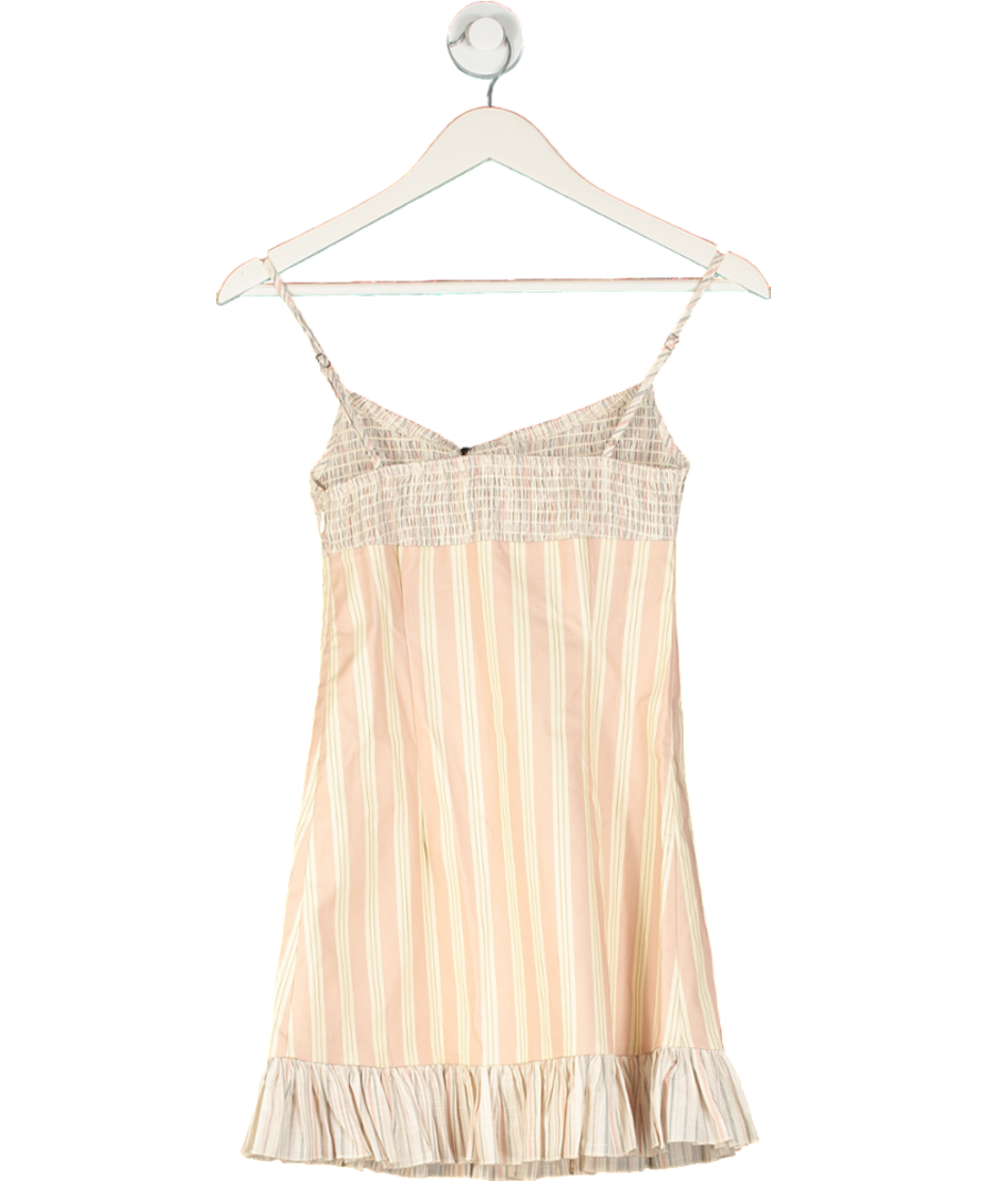 With Jean Nude Junie Dress UK XS