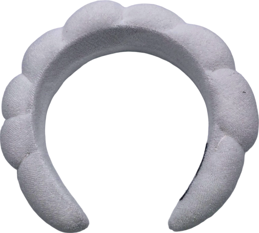 Unbranded White Handmade Headband One Size