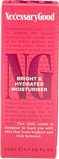 necessary good Bright Hydrated Moisturiser 50ml