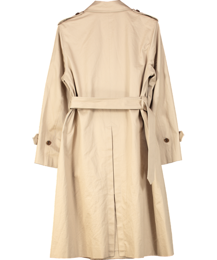 Uniqlo Beige Trench Coat UK M