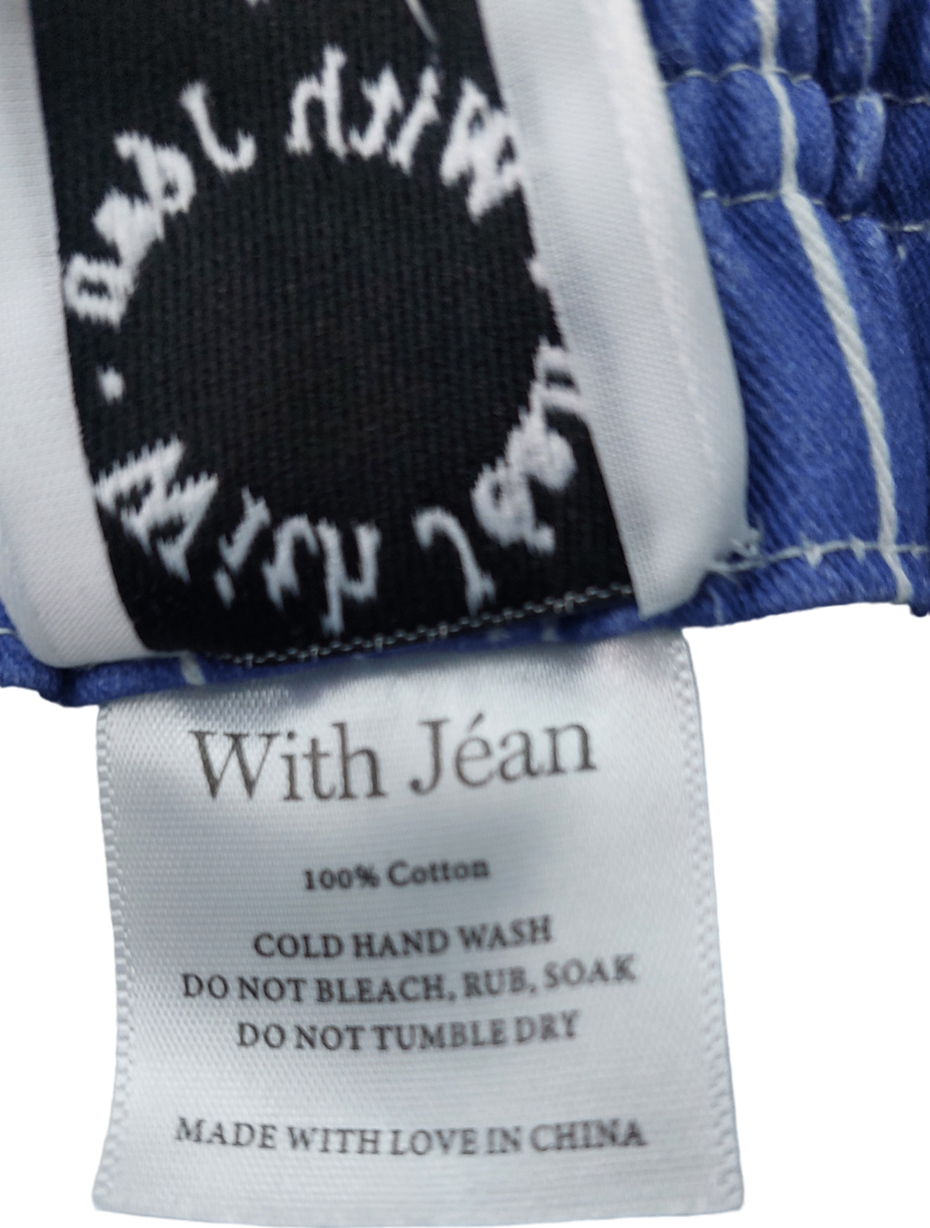With Jean Blue Lucky Brief Boxer Shorts UK S