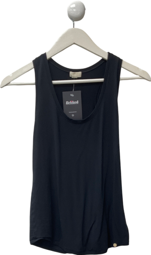 HANRO Black Sleep & Lounge - Tank Top UK S