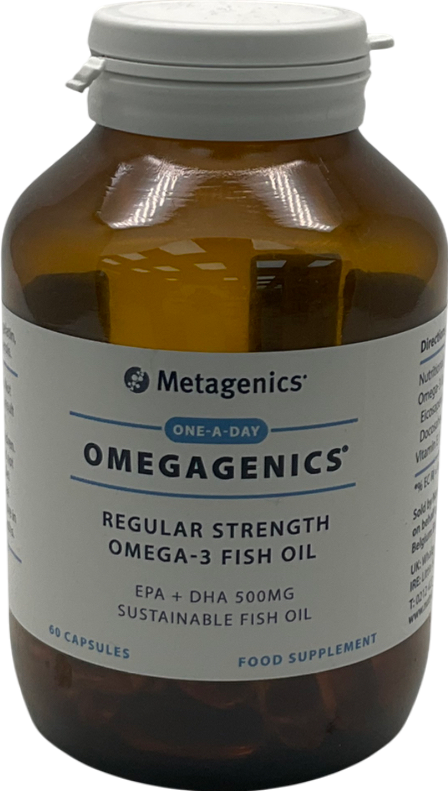 metagenics Omegagenics Regular Strength Omega-3 Fish Oil 60 capsules