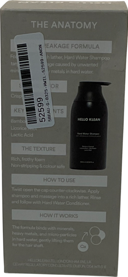 hello klean Anti-breakage Hard Water Shampoo 350ml