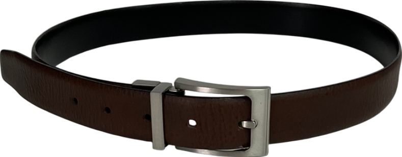 Ted Baker Brown Karmer Reversible Leather Belt Xchocolate W30