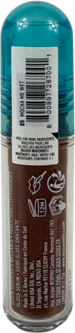 NYX Lip Iv Hydrating Gloss Stain 5 Mocha Me Wet 5ml