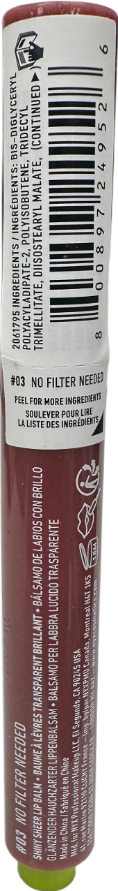 NYX Lip Balm No Filter Needed 2g