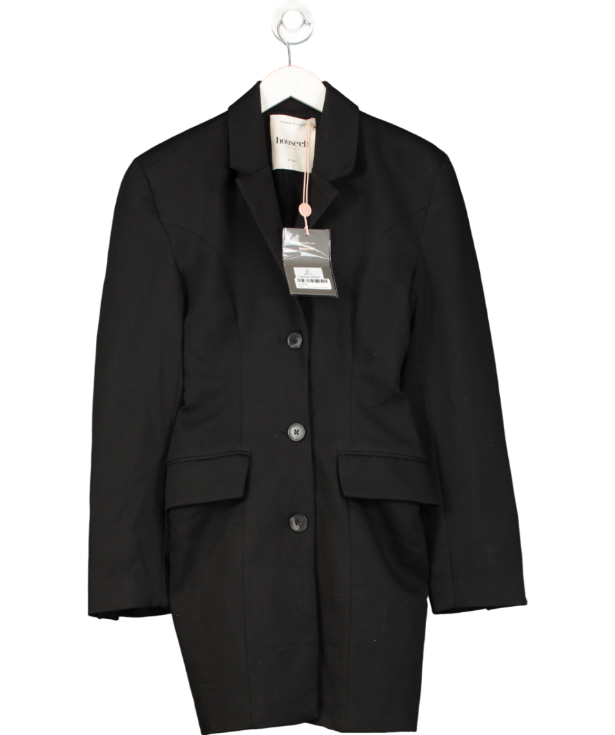 House of CB Amia Black Blazer Mini Dress UK S