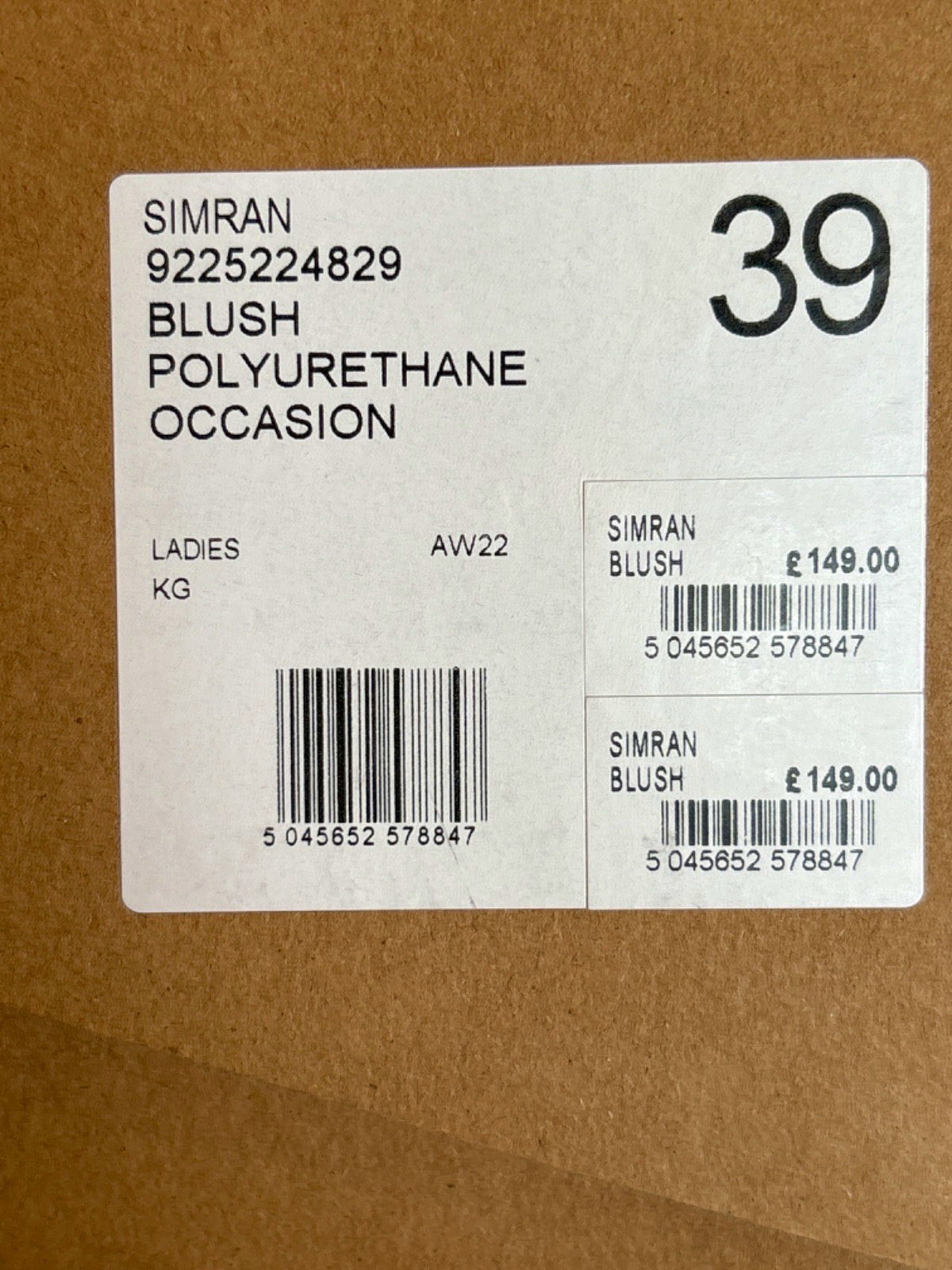 Kurt Geiger Blush Simran Platform Sandals UK 6