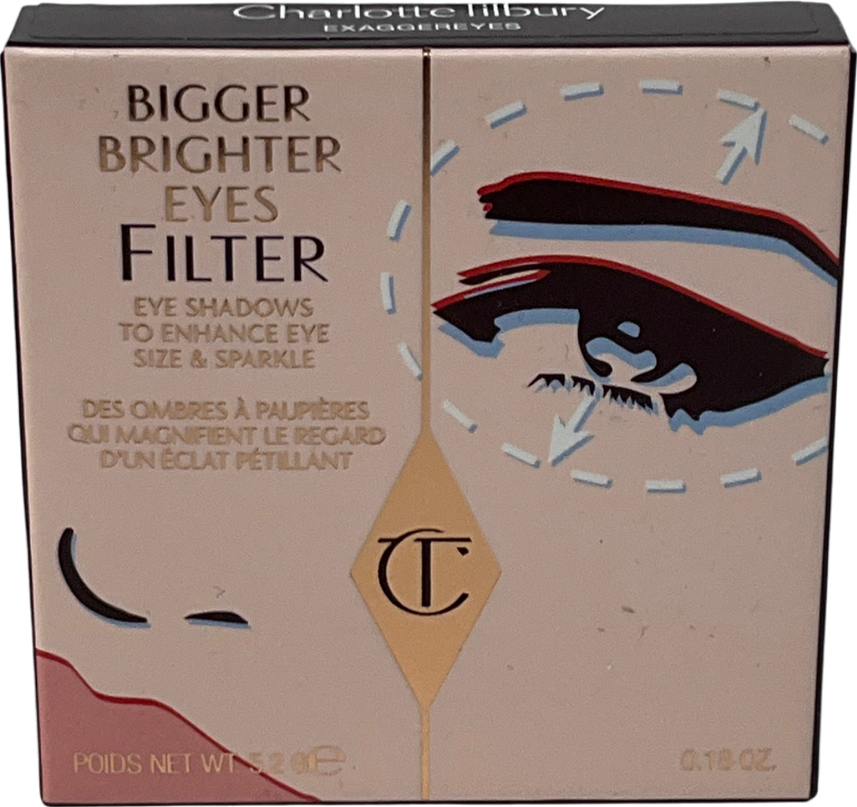 Charlotte Tilbury Bigger Brighter Eyes Eyeshadow Palette Exaggereyes 5.2g