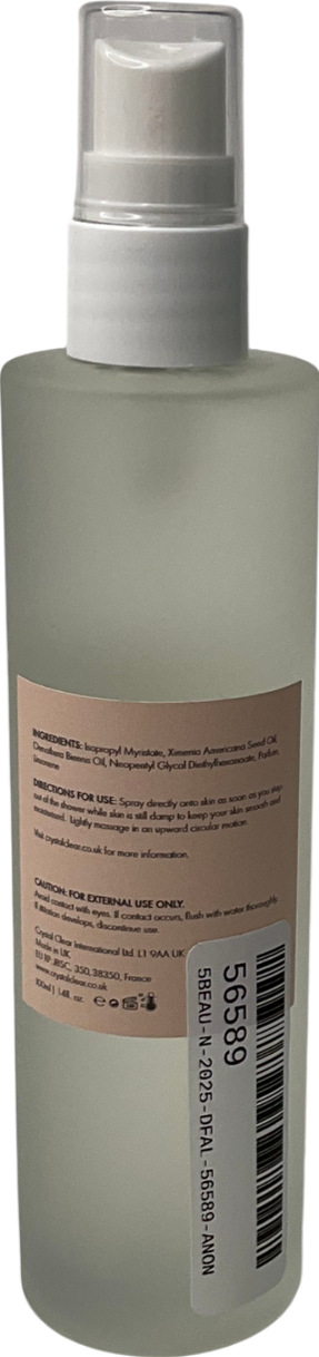 crystal clear Get The Glow Dry Body Oil 100ml