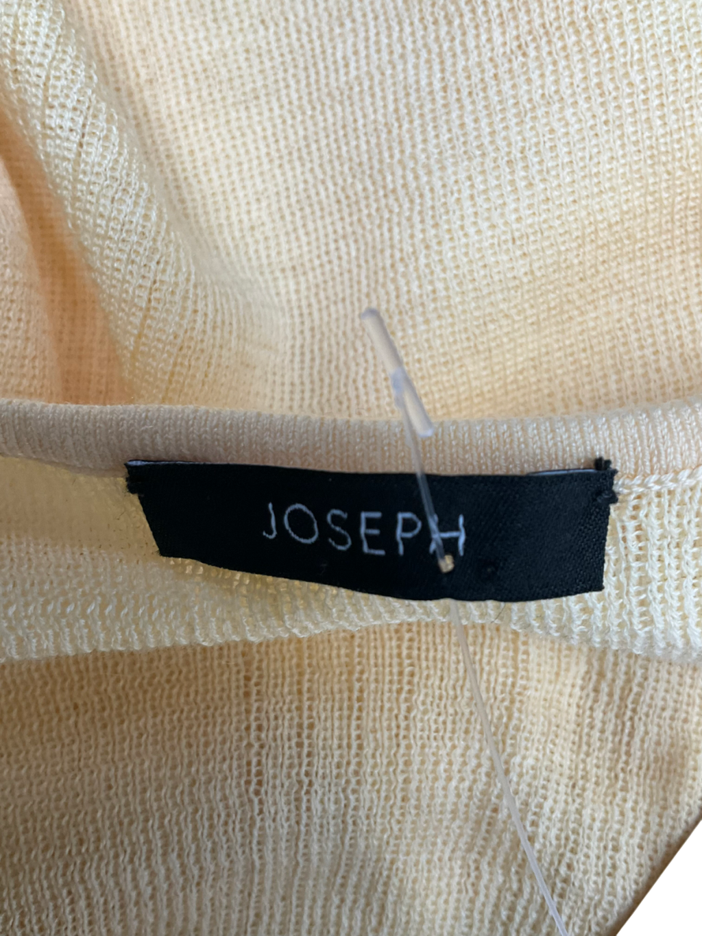 Joseph Yellow Knit Tank Top UK M