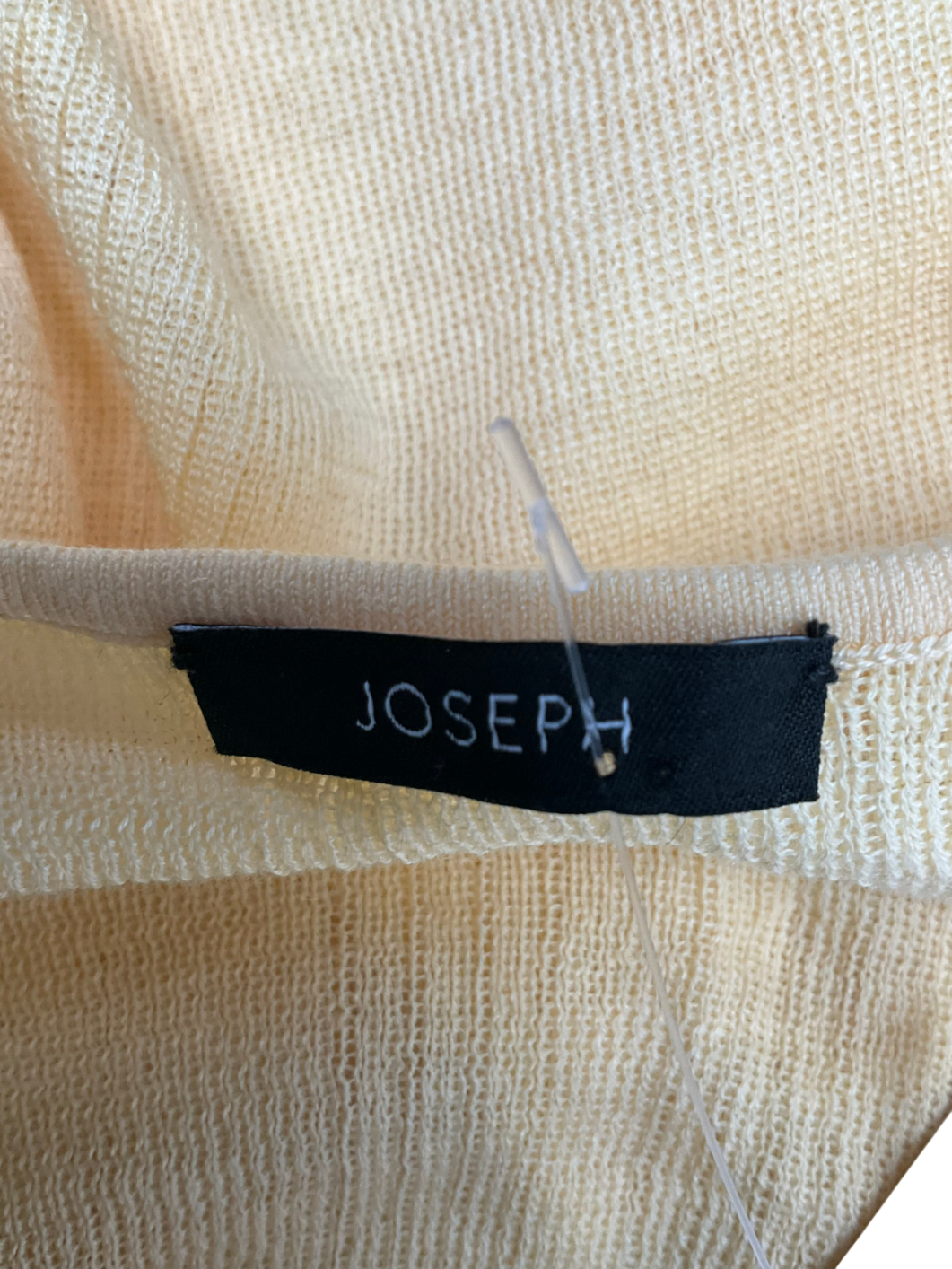 Joseph Yellow Knit Tank Top UK M