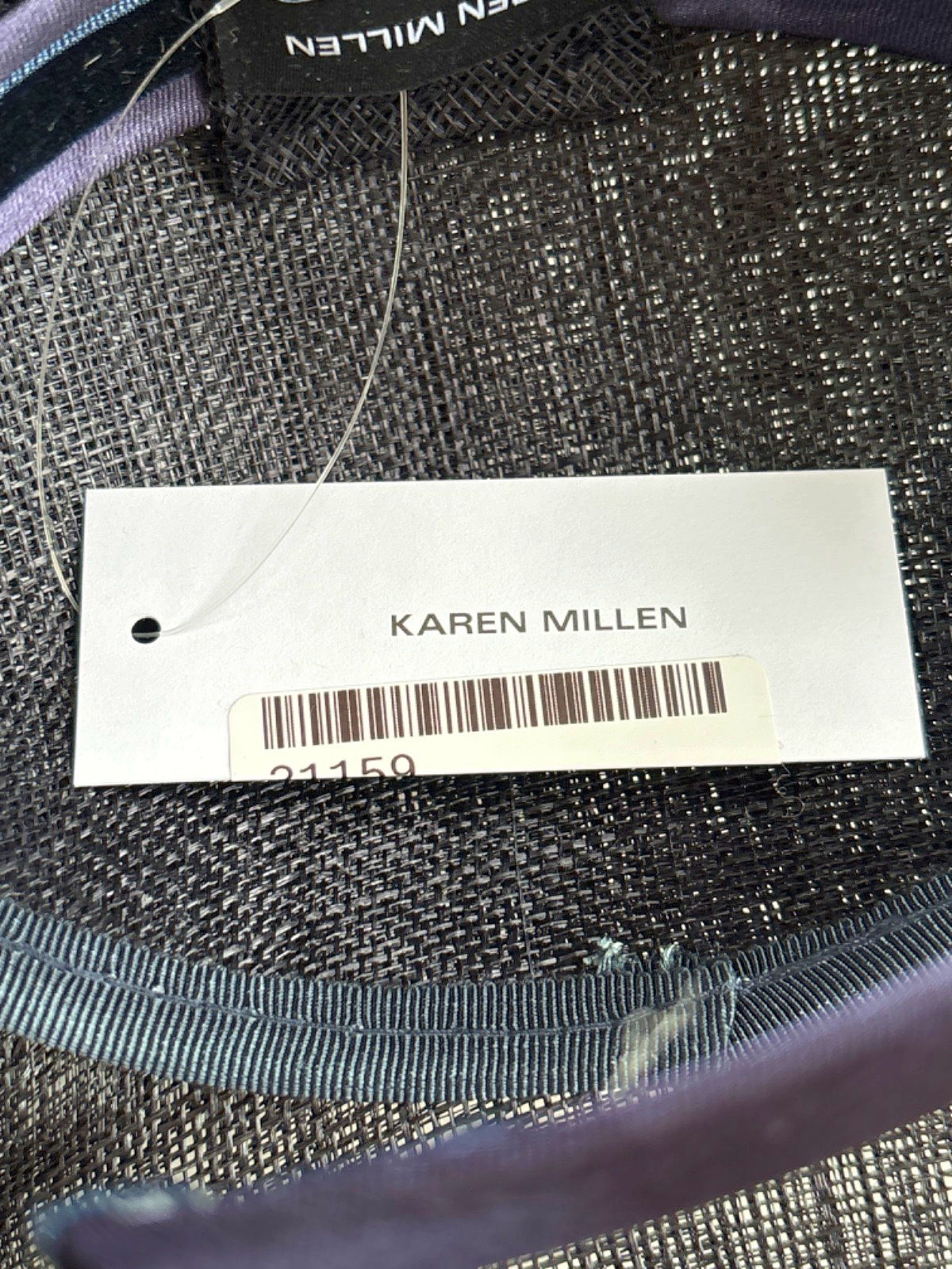 Karen Millen Navy Statement Bow Detail Fascinator One Size