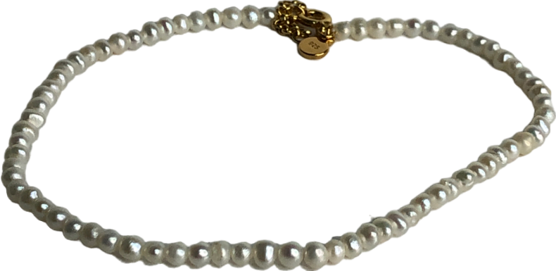 Astrid & Miyu White Pearl Anklet