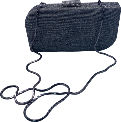 MANGO Metallic Riri Box Clutch Bag One Size