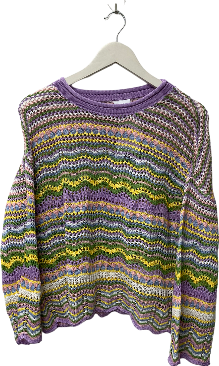 Kiwi & Co. Multicoloured Crew Neck Jumper No Size