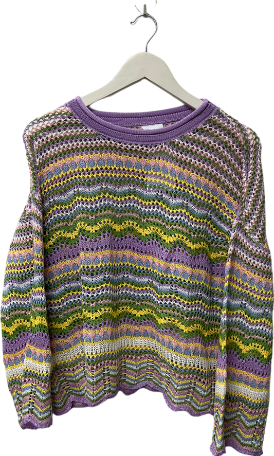 Kiwi & Co. Multicoloured Crew Neck Jumper No Size