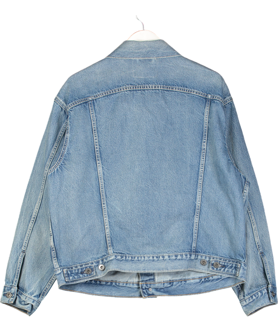 levis Blue Trucker Denim Jacket UK M