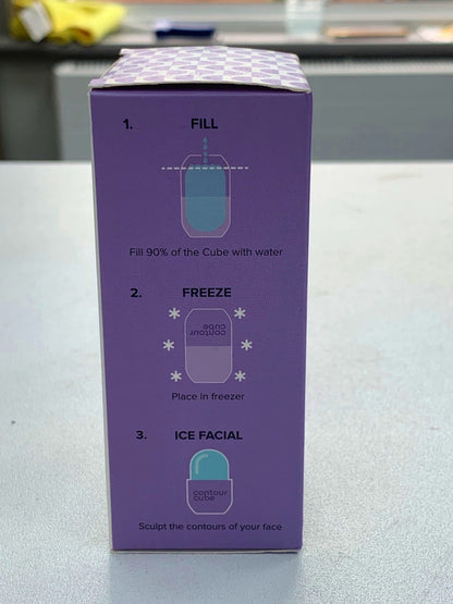 Contour Cube Mini Violet Facial Ice cube for Healthy Glowing Skin