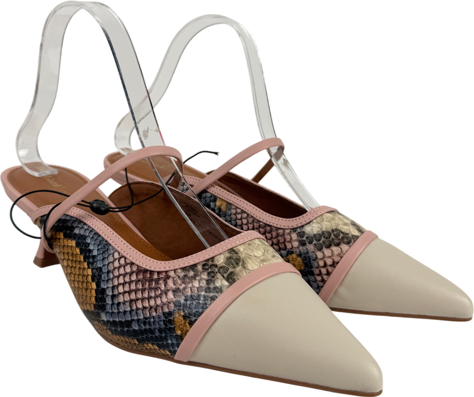 River Island Multicoloured Toe Cap Court Shoes UK 6 EU 39 👠