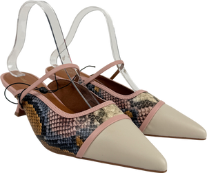 River Island Multicoloured Toe Cap Court Shoes UK 6 EU 39