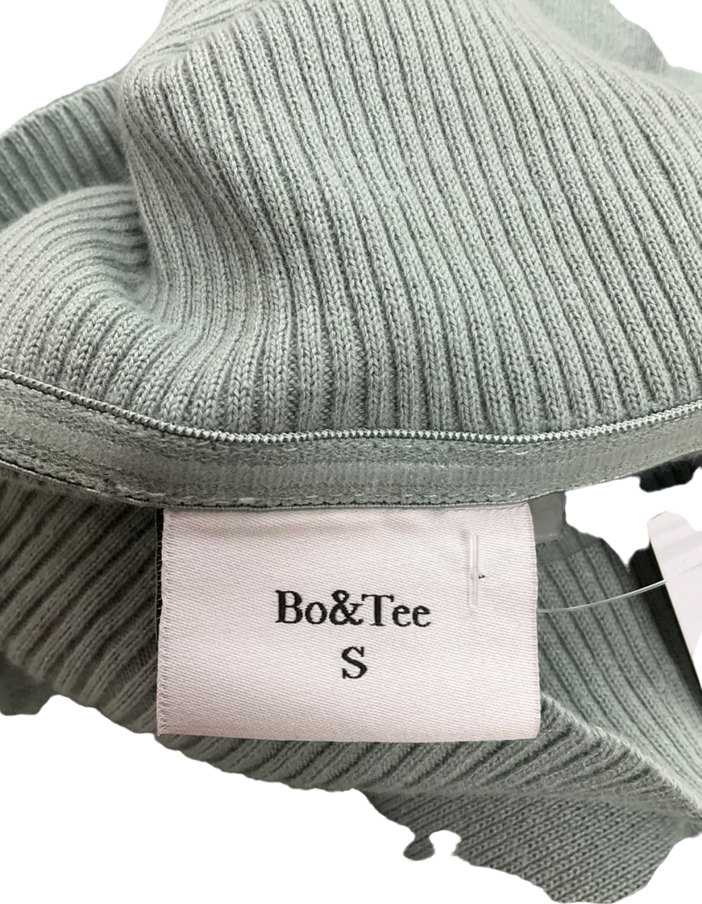 Bo + Tee Blue Fold Over Jumpsuit UK S