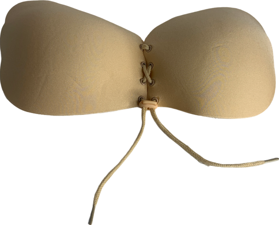 SHEIN Beige Sticky Bra UK 34C