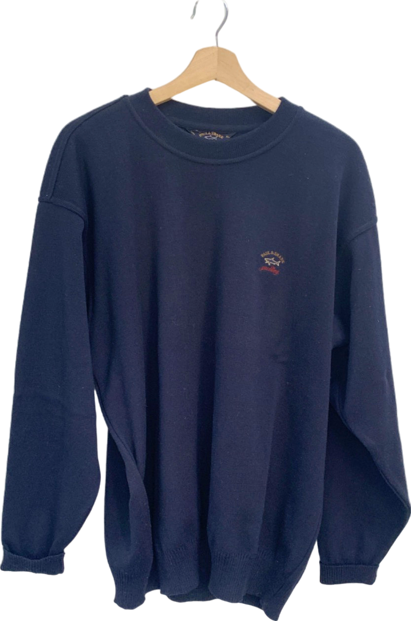 Paul & Shark Navy Blue Yachting Jumper UK XL