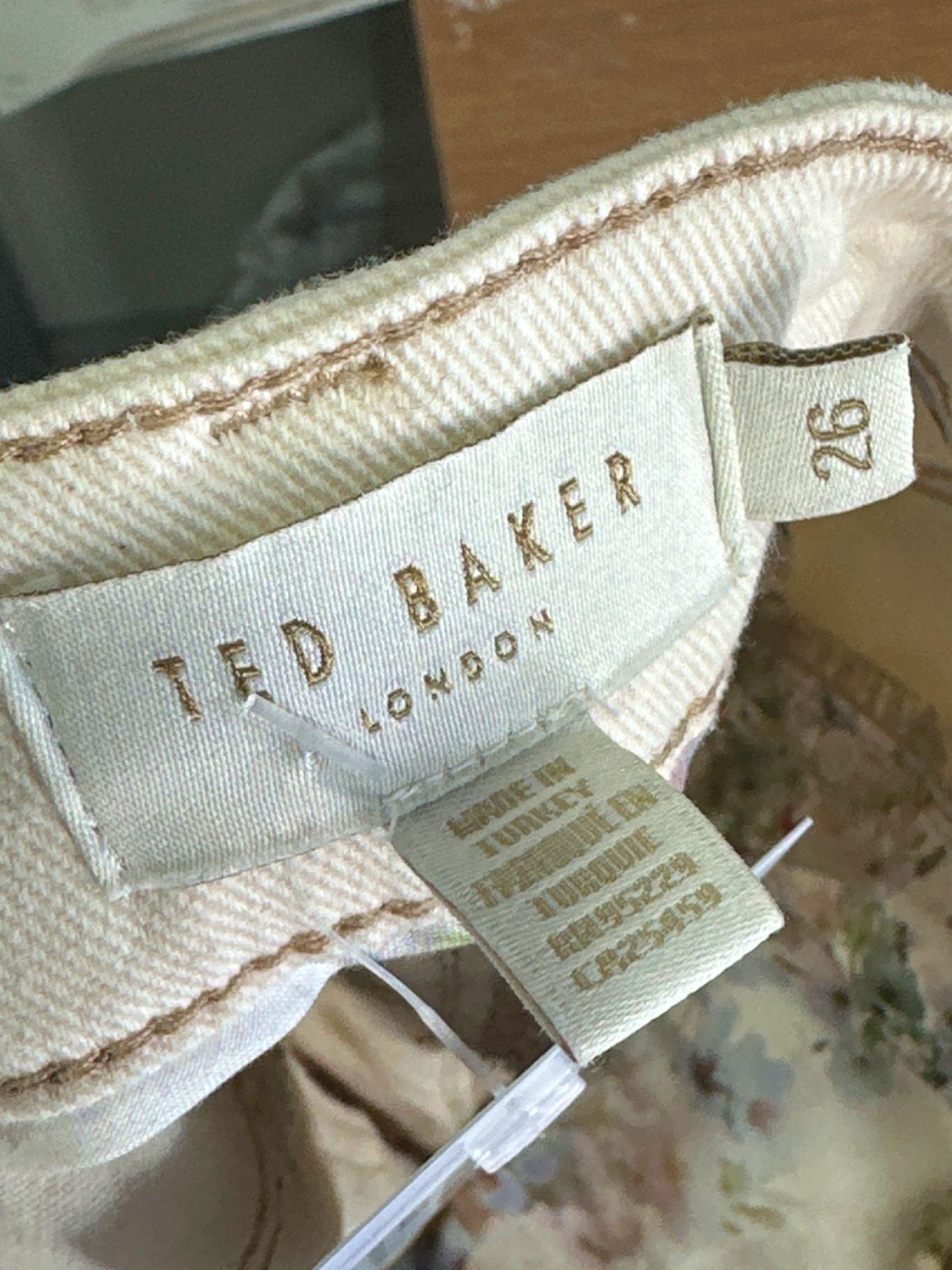 Ted Baker White Jeans W26
