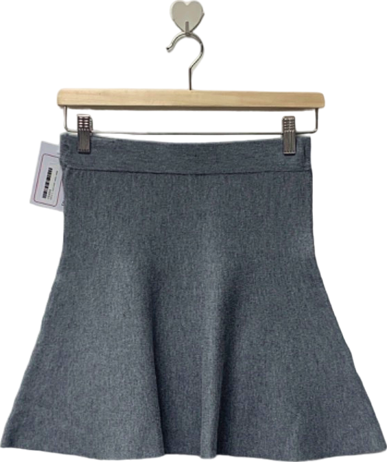 Karen Millen Grey Flared Skirt S