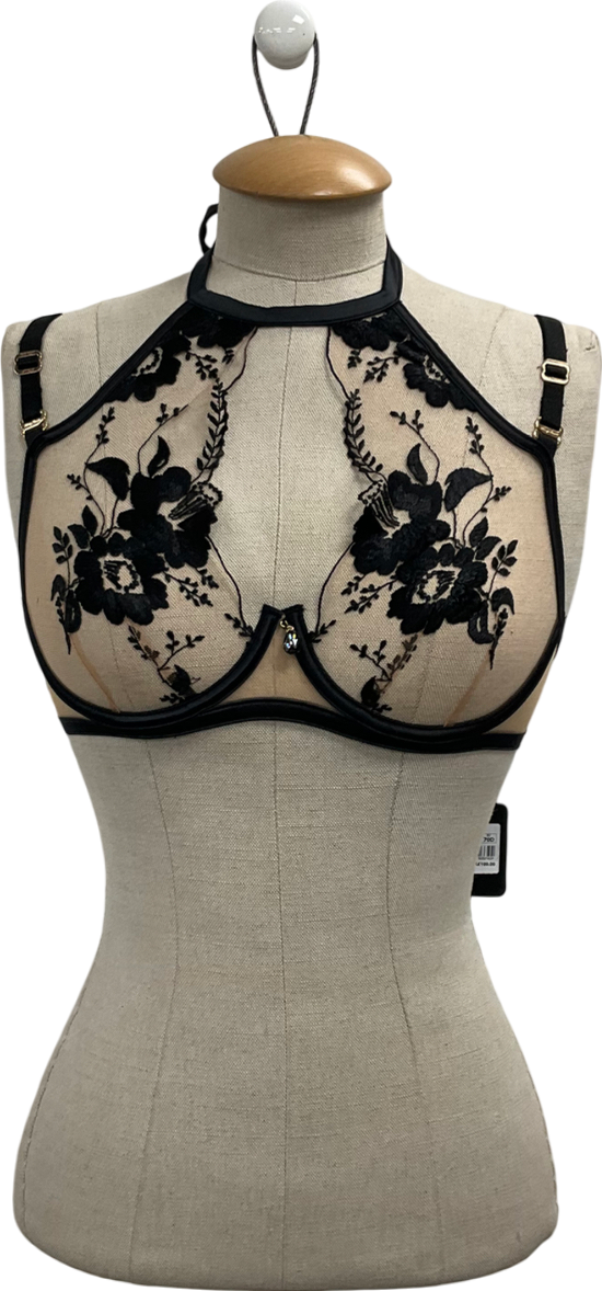 Honey Birdette Black Belle Bra UK 32D