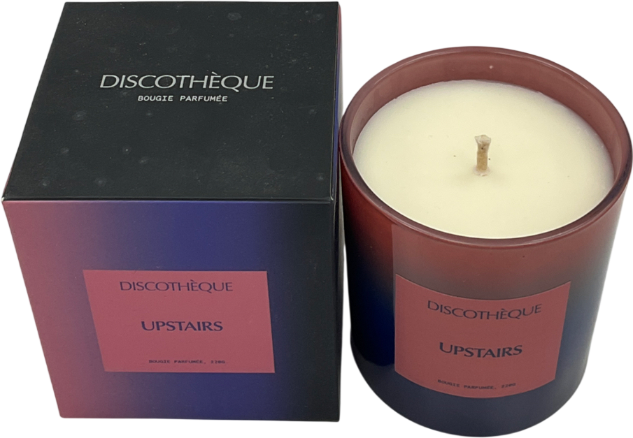discotheque Purple Upstairs Candle 220g One Size