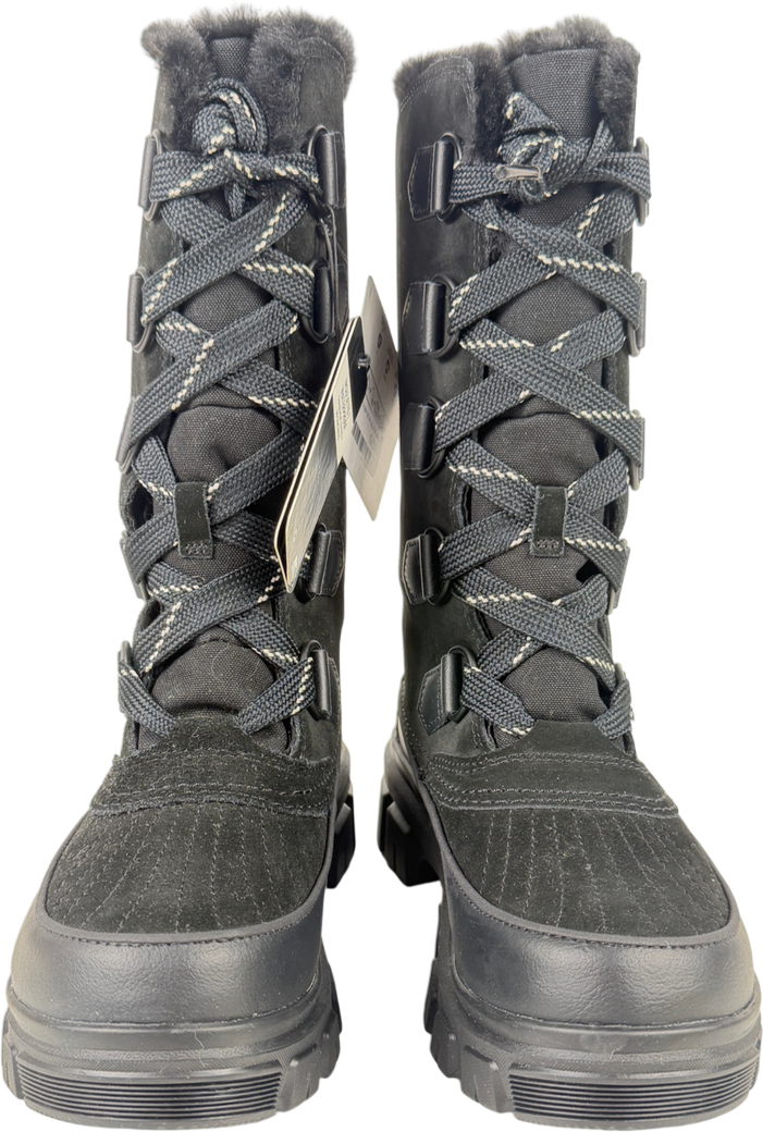 SOREL Black Torino Tall Waterproof Boots UK 4.5 EU 37.5