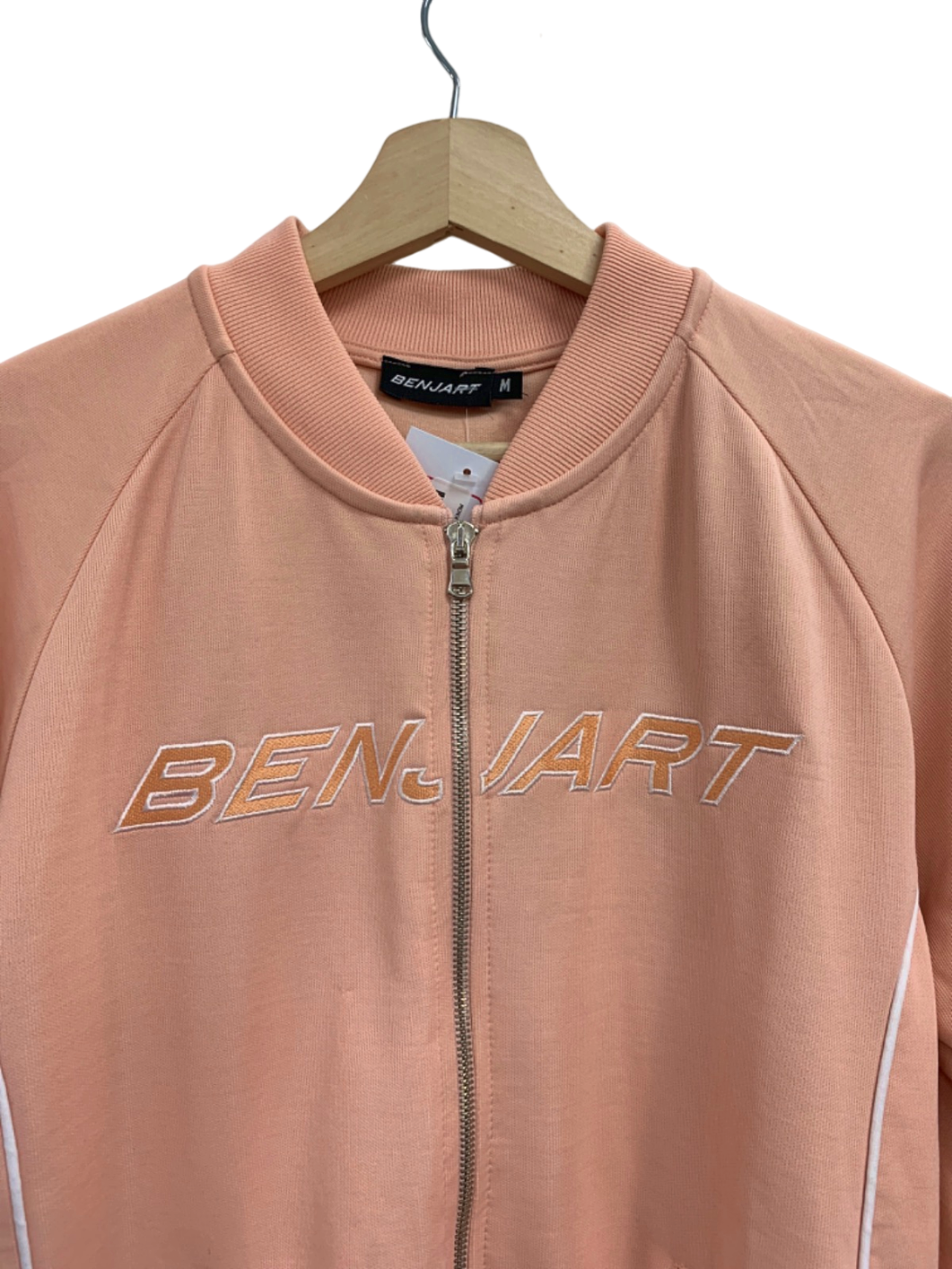 Benjart Peach Bomber Jacket UK M